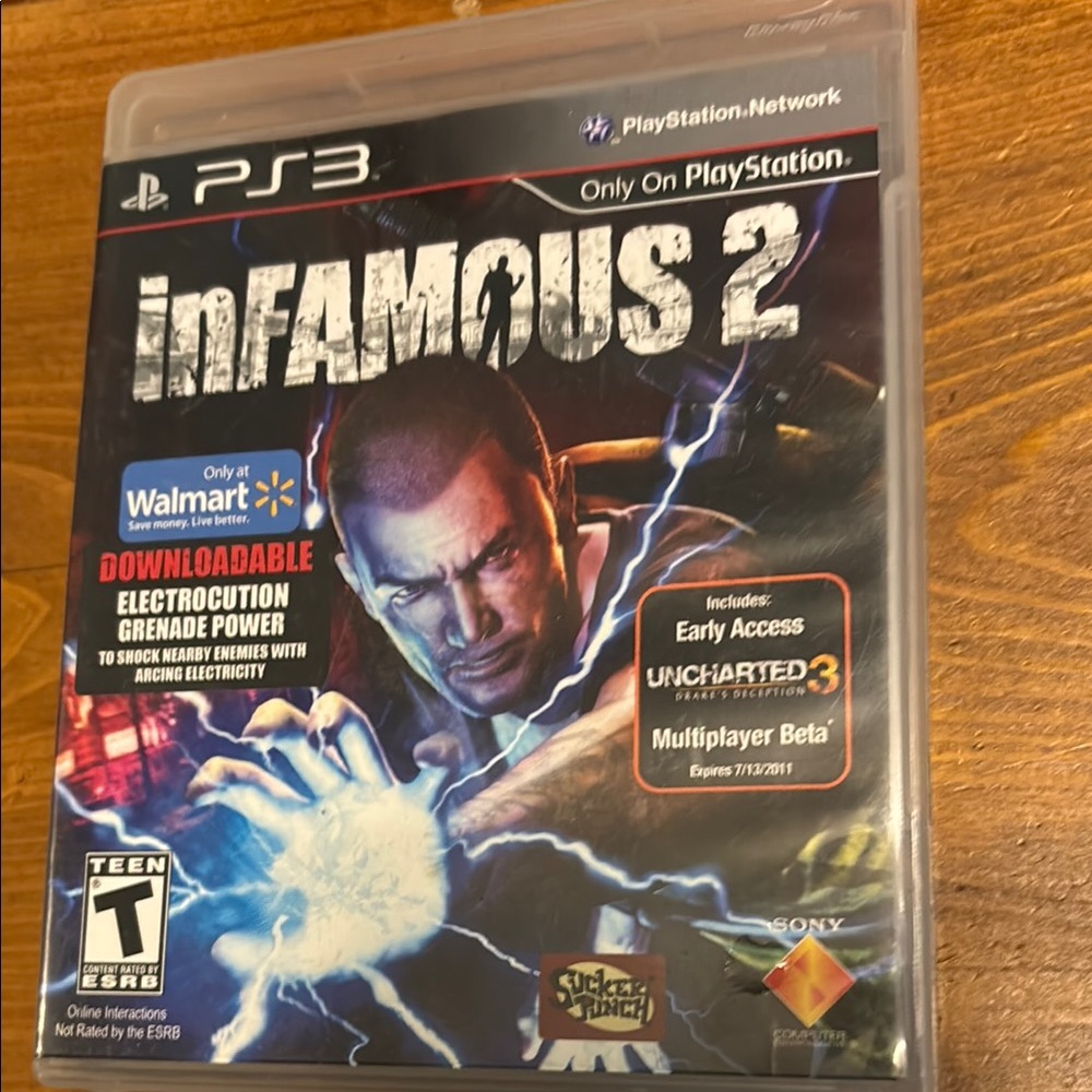 Sony PS3 inFamous 2 - Electrifying Action